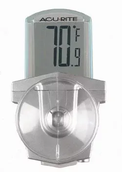 00799 Outdoor Window Thermometer with Suction Cup