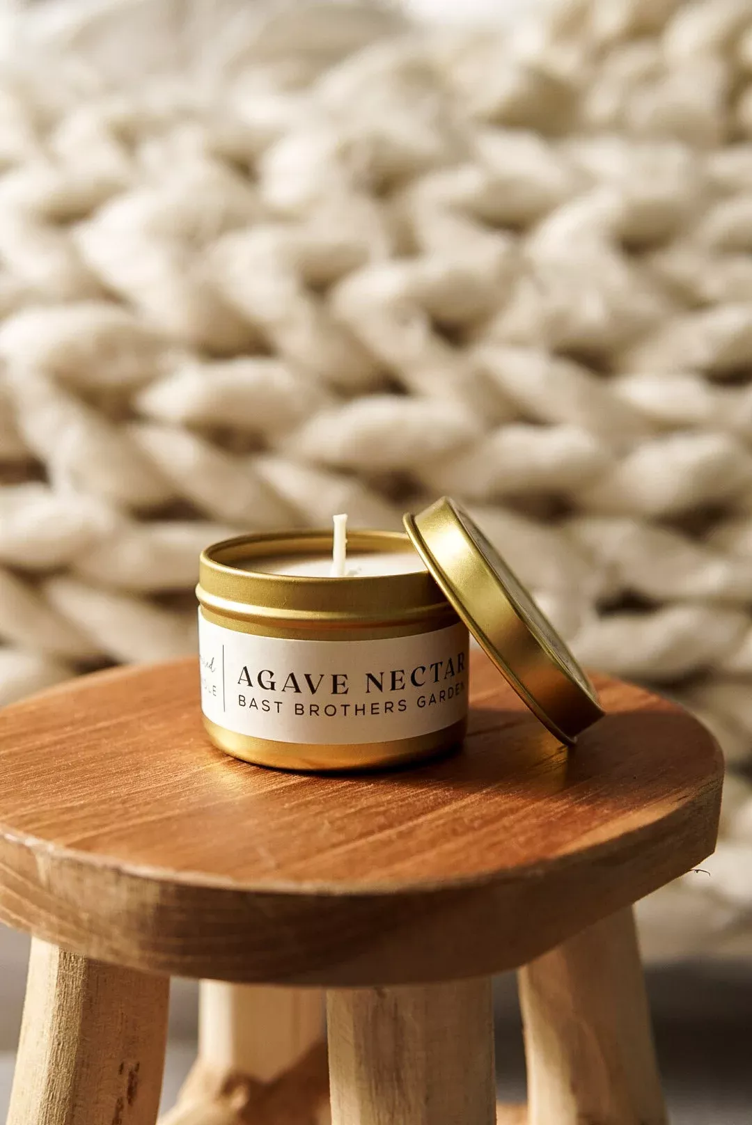 02 Ounce Agave Nectar Tin Candle