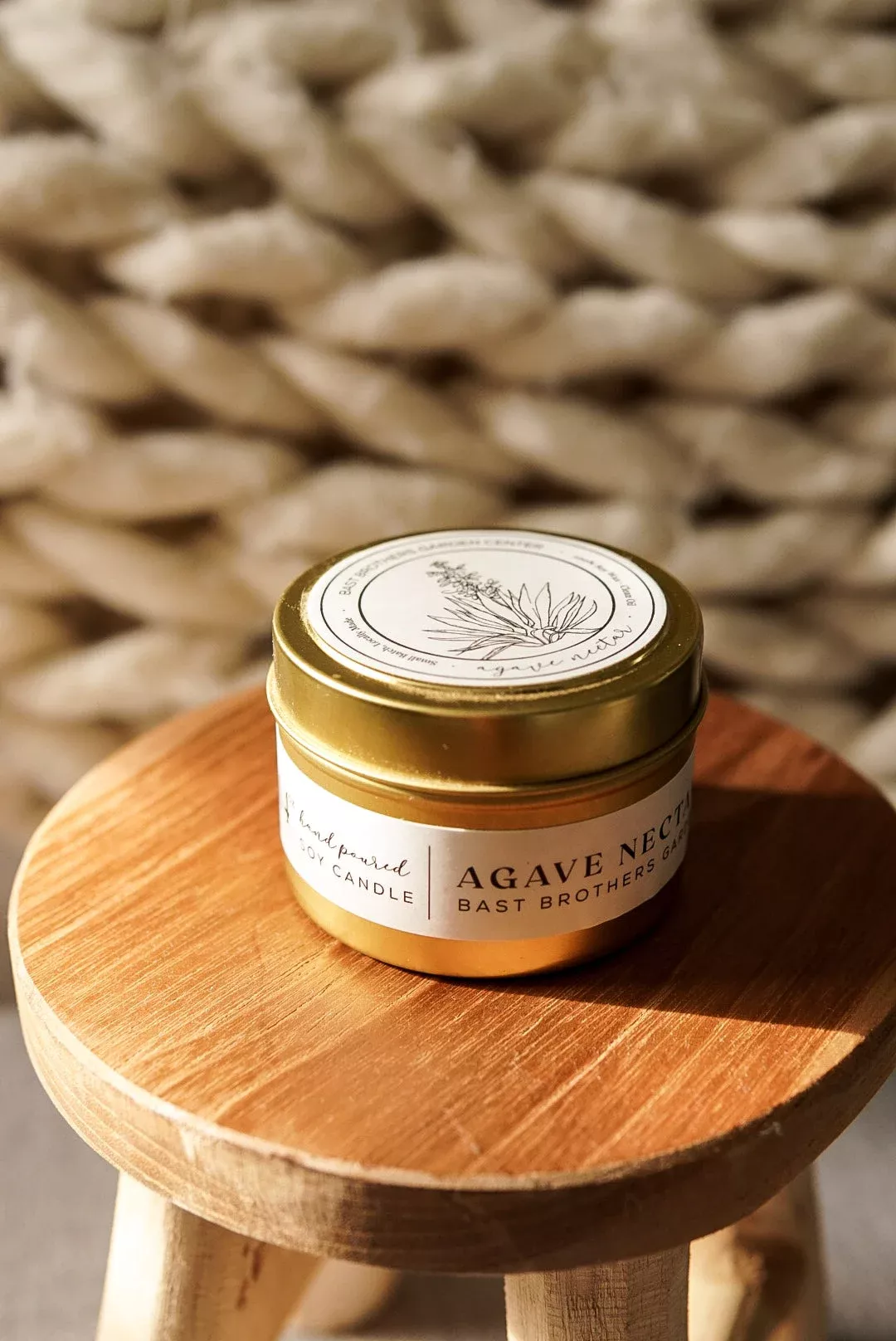 04 Ounce Agave Nectar Tin Candle