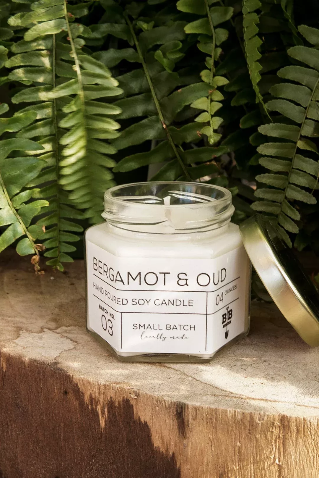 04 Ounce Bergamot & Oud Candle