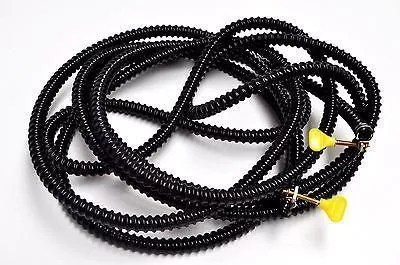 1 1/4″ (32mm), 16 Foot (5m) Roll, Standard Metric Ribbed Black Pond Hose