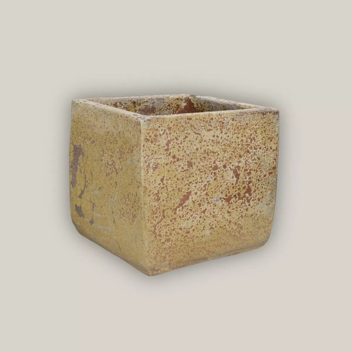 1-6030AVA – Atlantis Vergigis Cube Pot – 16″ x 16″ x 15″ | Atlantis Vergigis | Ceramic