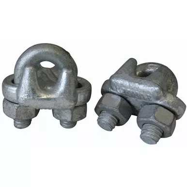 1/8″ Forged wire rope clip galvanized (bag of 10)