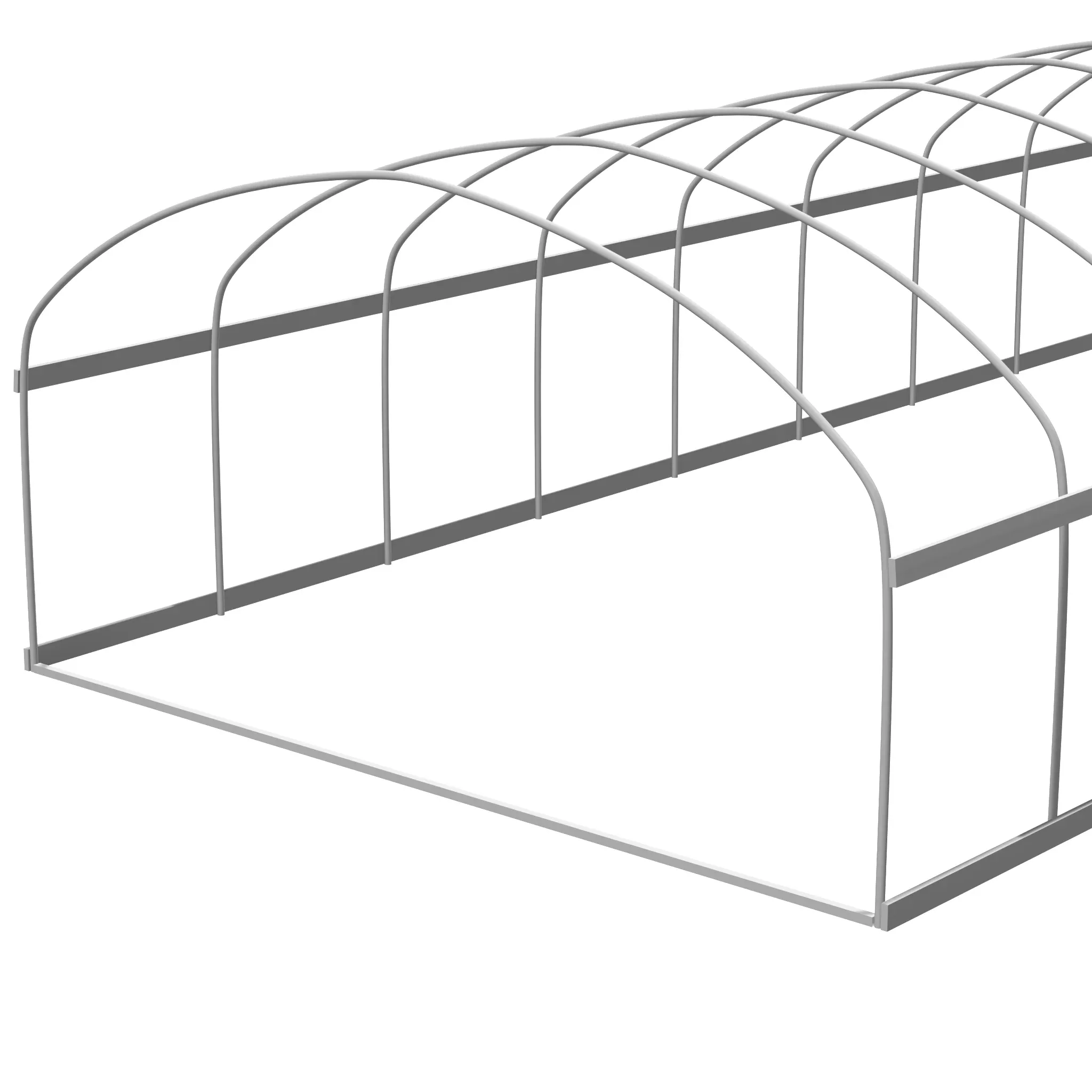 20’x100′ Greenhouse Frame Quonset