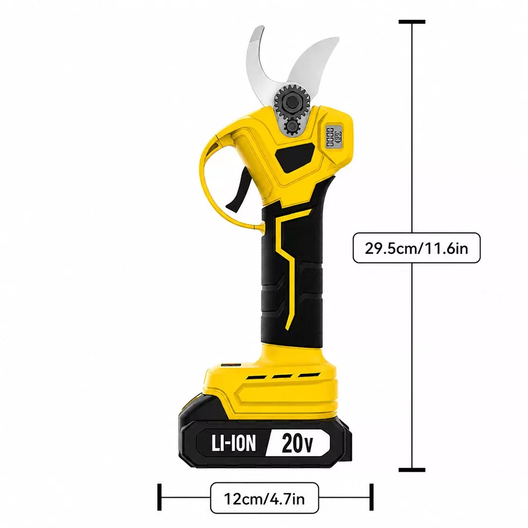 20V Cordless Electric Pruner – Powerful Brushless Tree Branch Cutter for Easy Garden Trimming & Pruning20V Cordless Electric Pruner – Powerful Brushless Tree Branch Cutter for Easy Garden Trimming & Pruning