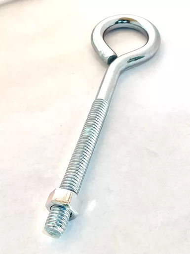 6" Eye Bolt with nut (box of 10)
