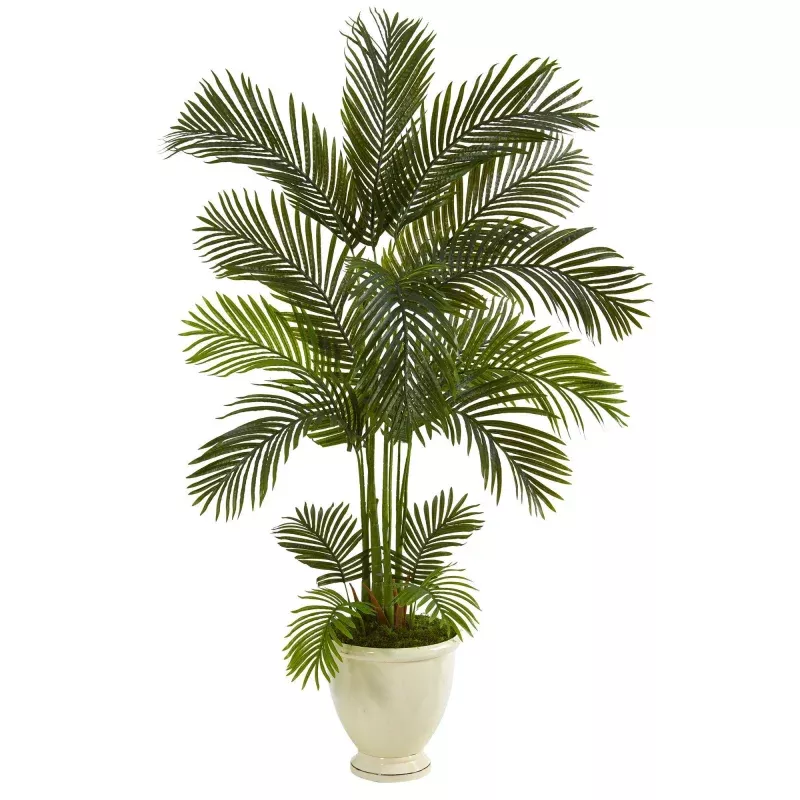 65 Areca Palm Artificial Tree in Decorative Urn