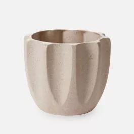 7.5″ Off-White Beaumont Pot