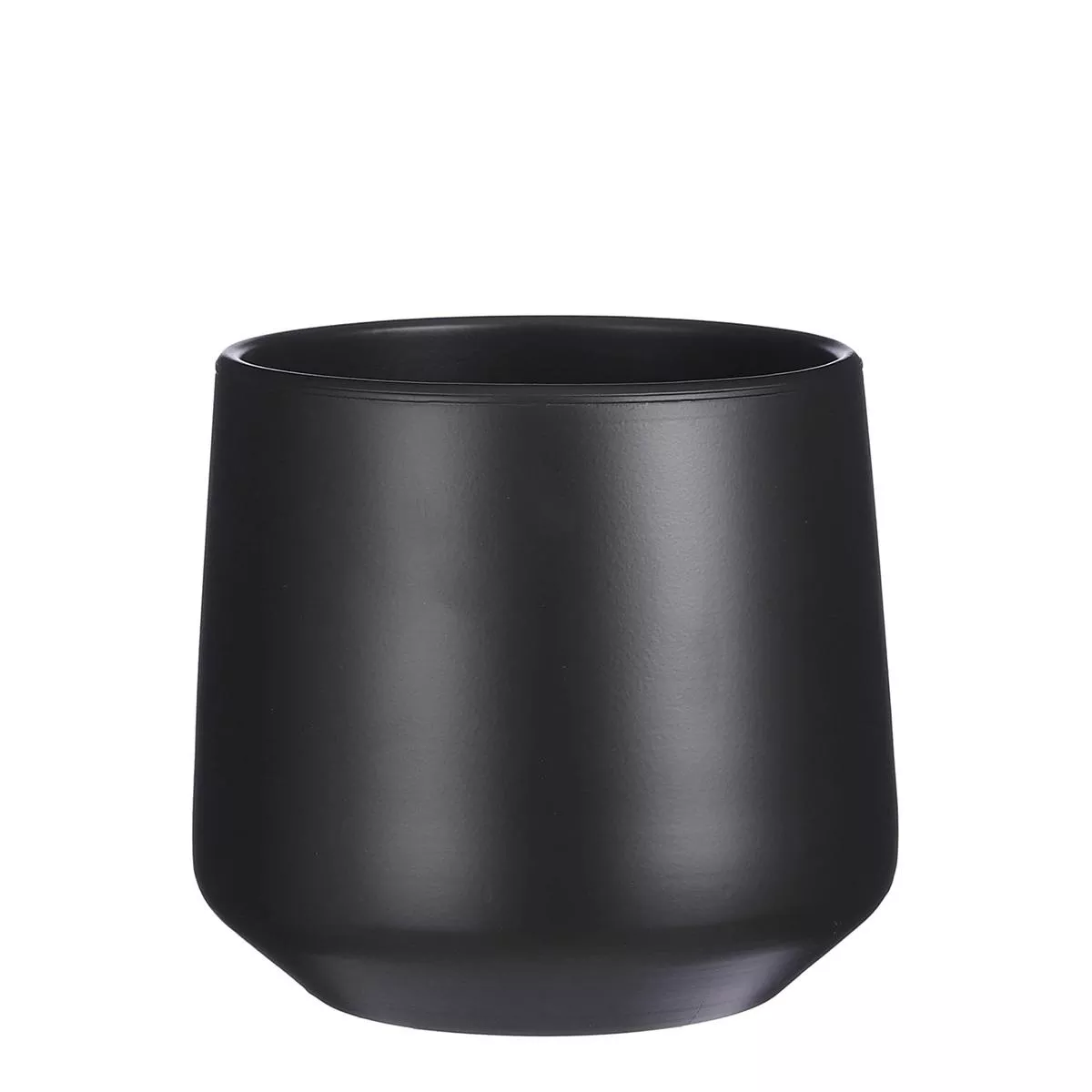Amber Matt Tapered Pot