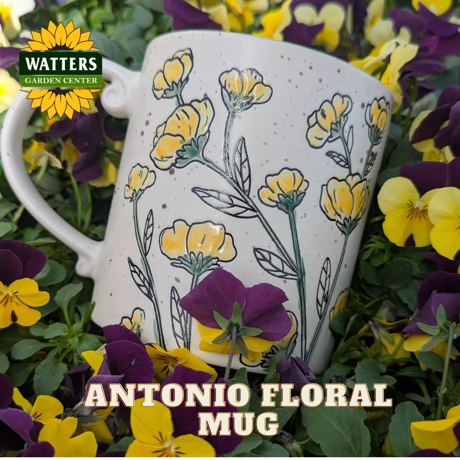 ‘ANTINIO’ FLORAL MUG