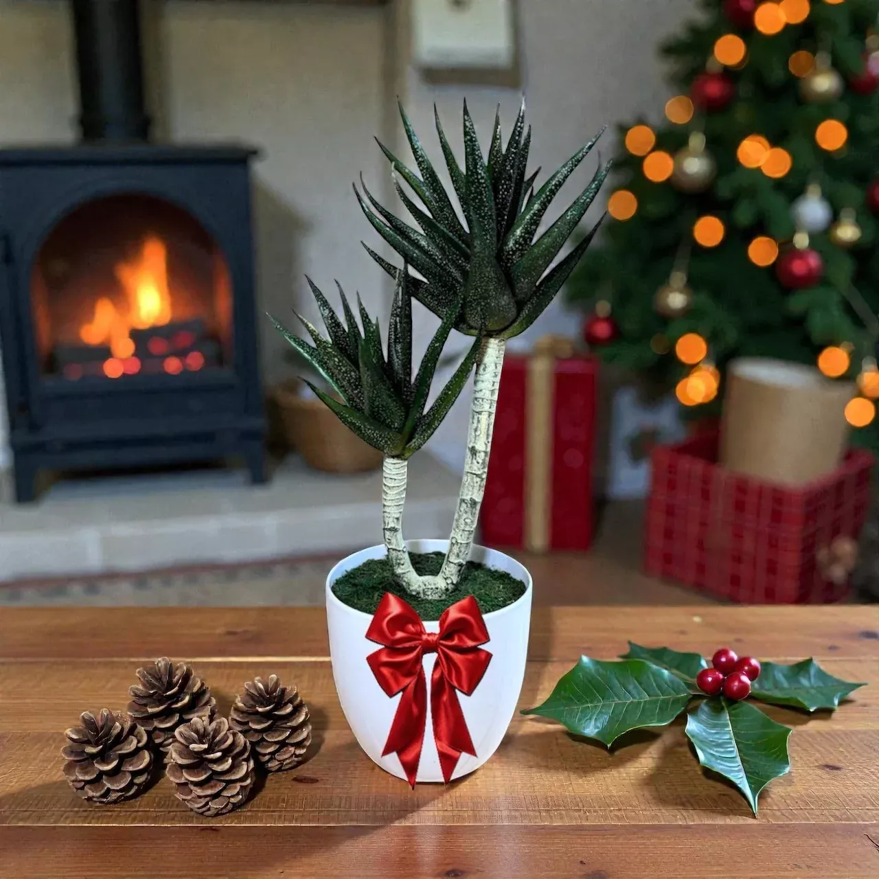 Artificial Succulent Plant – Realistic Décor in Plastic or Ceramic Pot