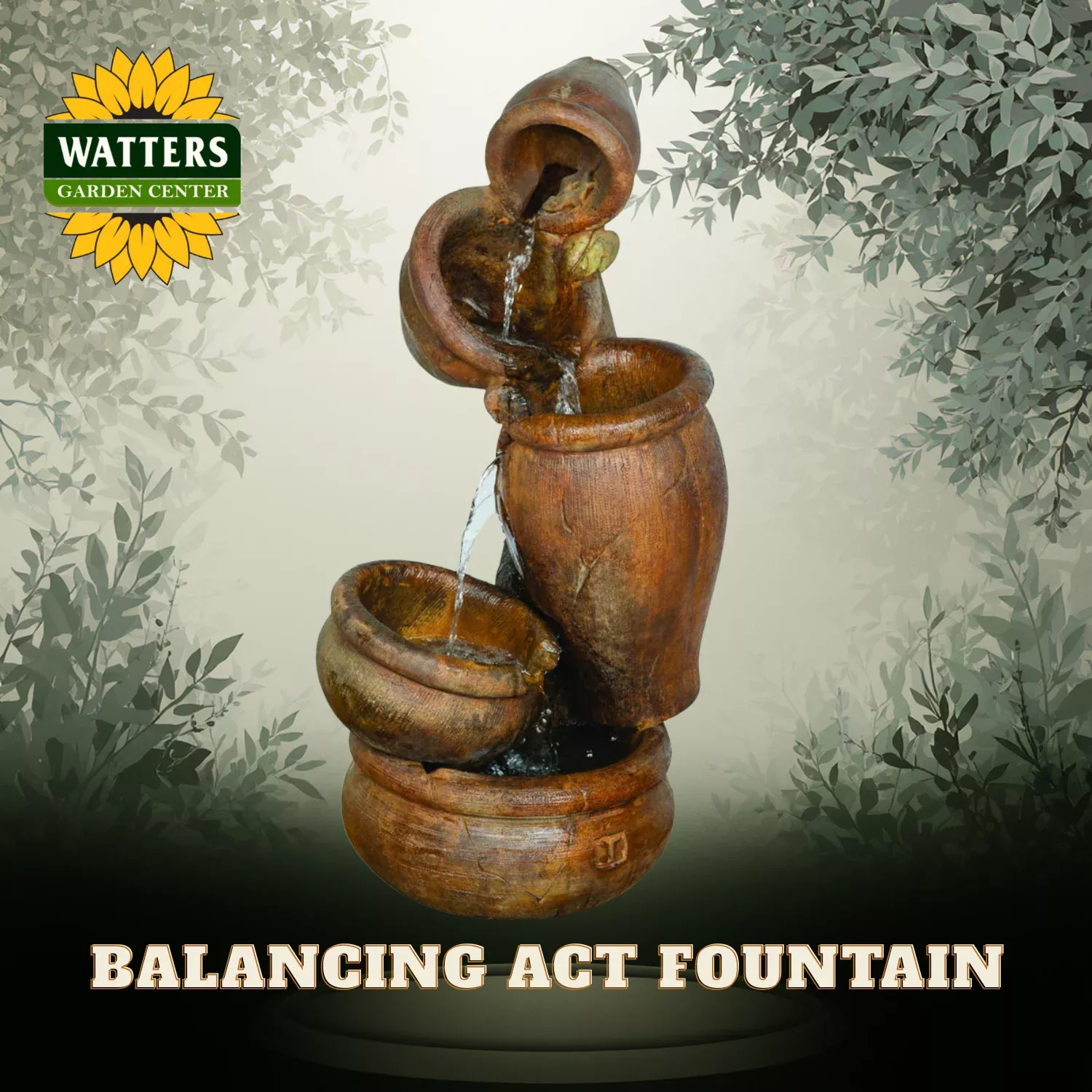 BALANCING ACT FOUNTAIN