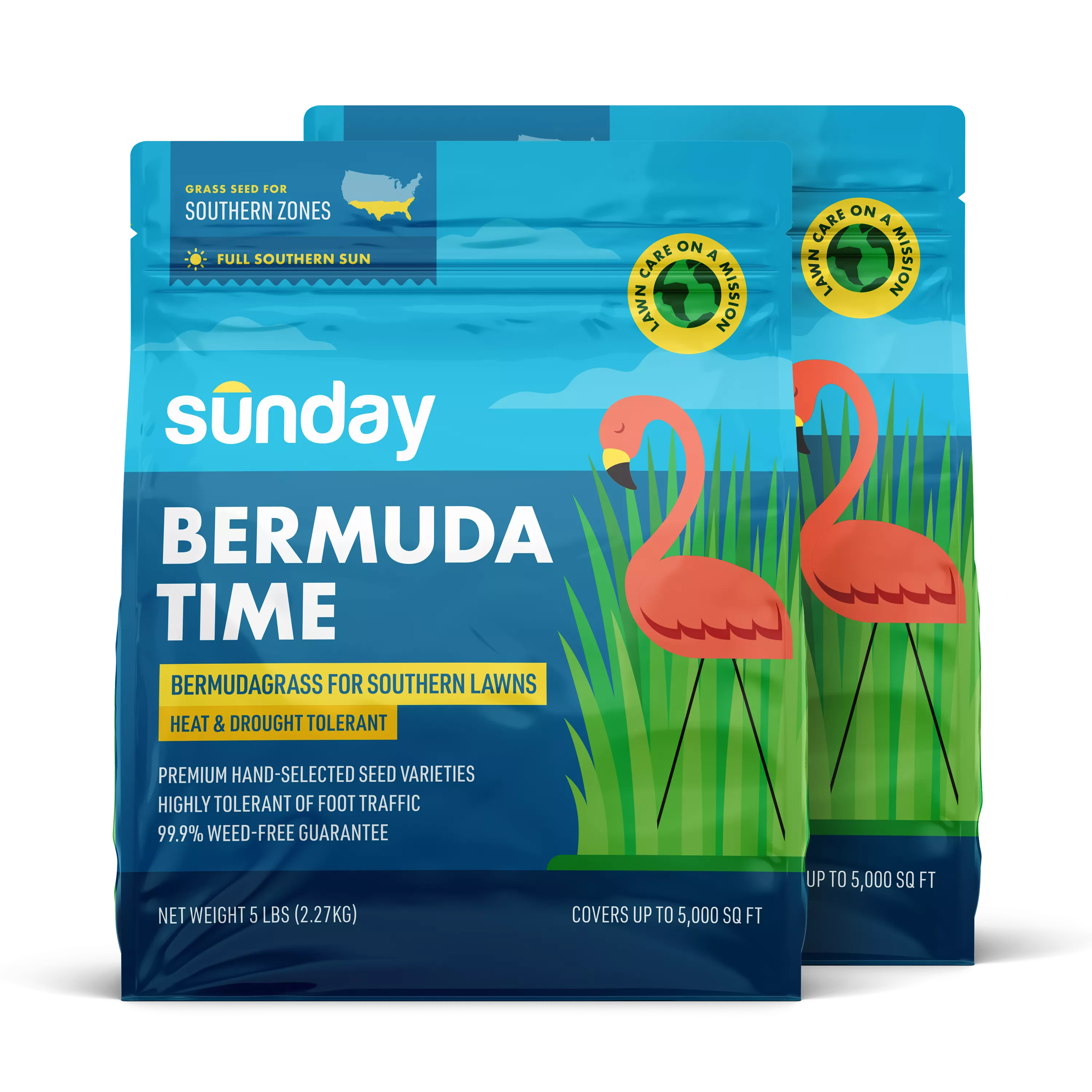 Bermuda Time (2-Pack) Common Bermudagrass Seed