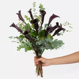 Black Calla Lily Bouquet