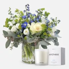 Blue Diamonds + Apotheke Candle