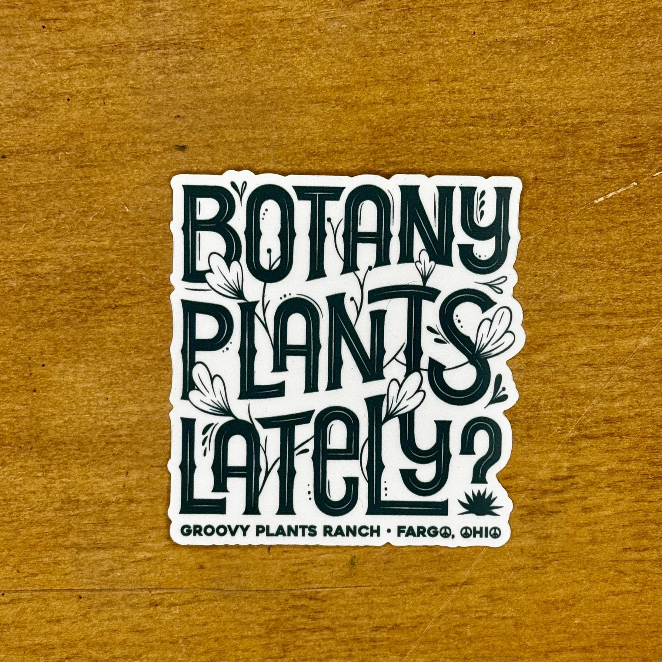 Botany Plants GPR Sticker