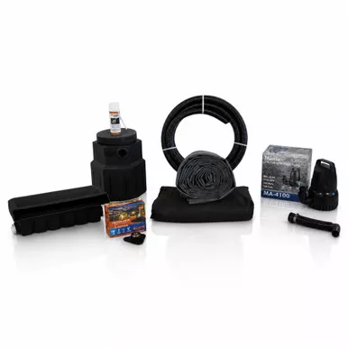 Cascade 4100 10' x 30' EPDM Waterfall Kit