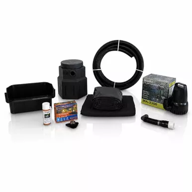 Complete 3300 10' x 15' PVC Waterfall Kit