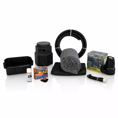 Complete 3300 8' x 10' EPDM Waterfall Kit
