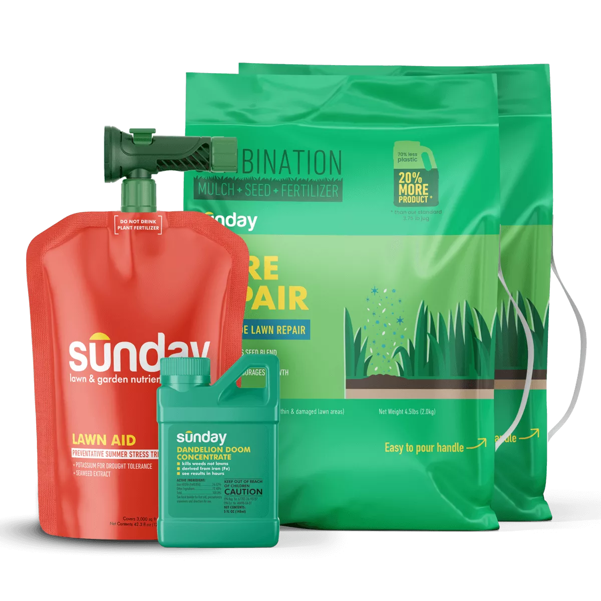 Cool-season Weed, Seed & Feed Kit