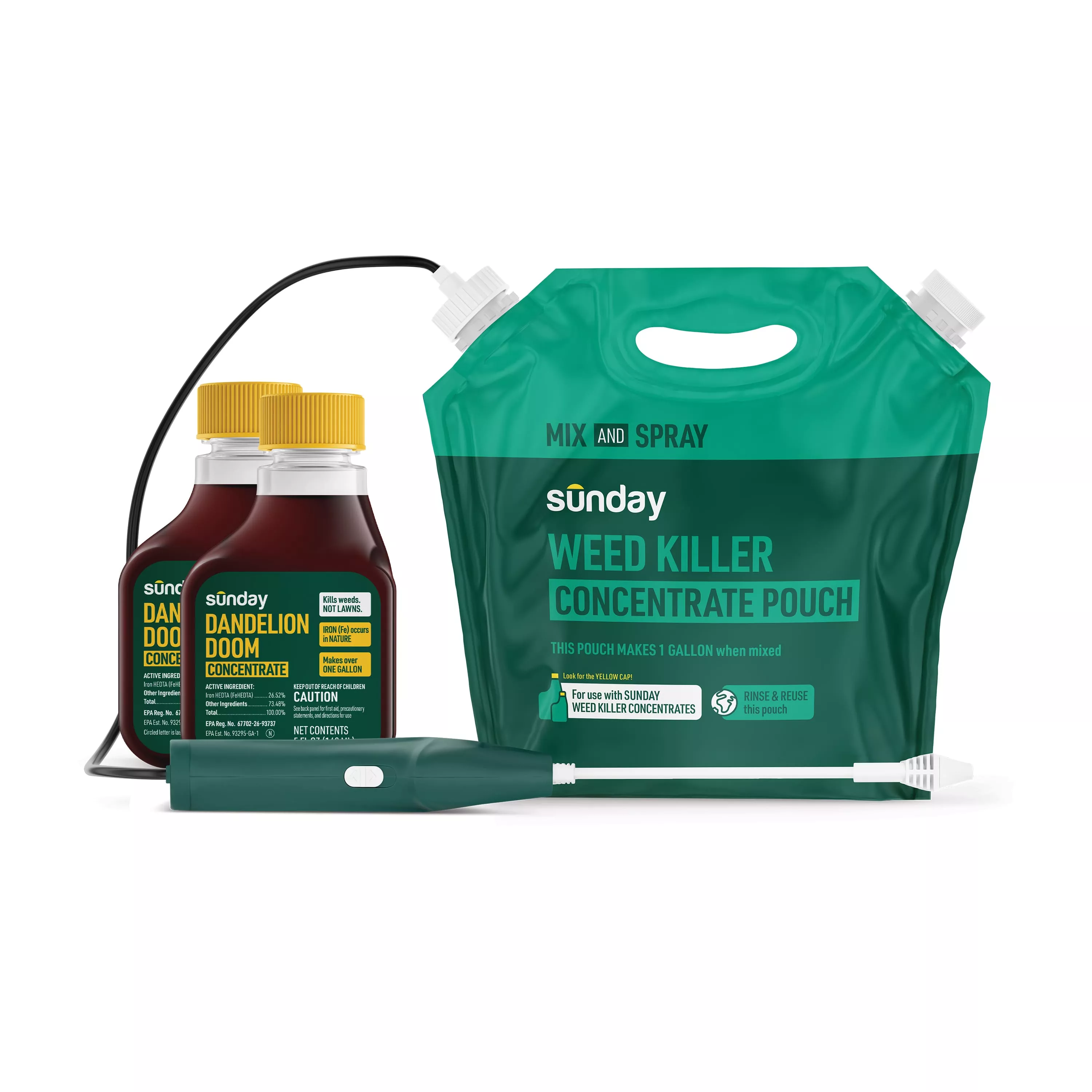 Dandelion Doom Herbicide Concentrate Starter (2-pack)