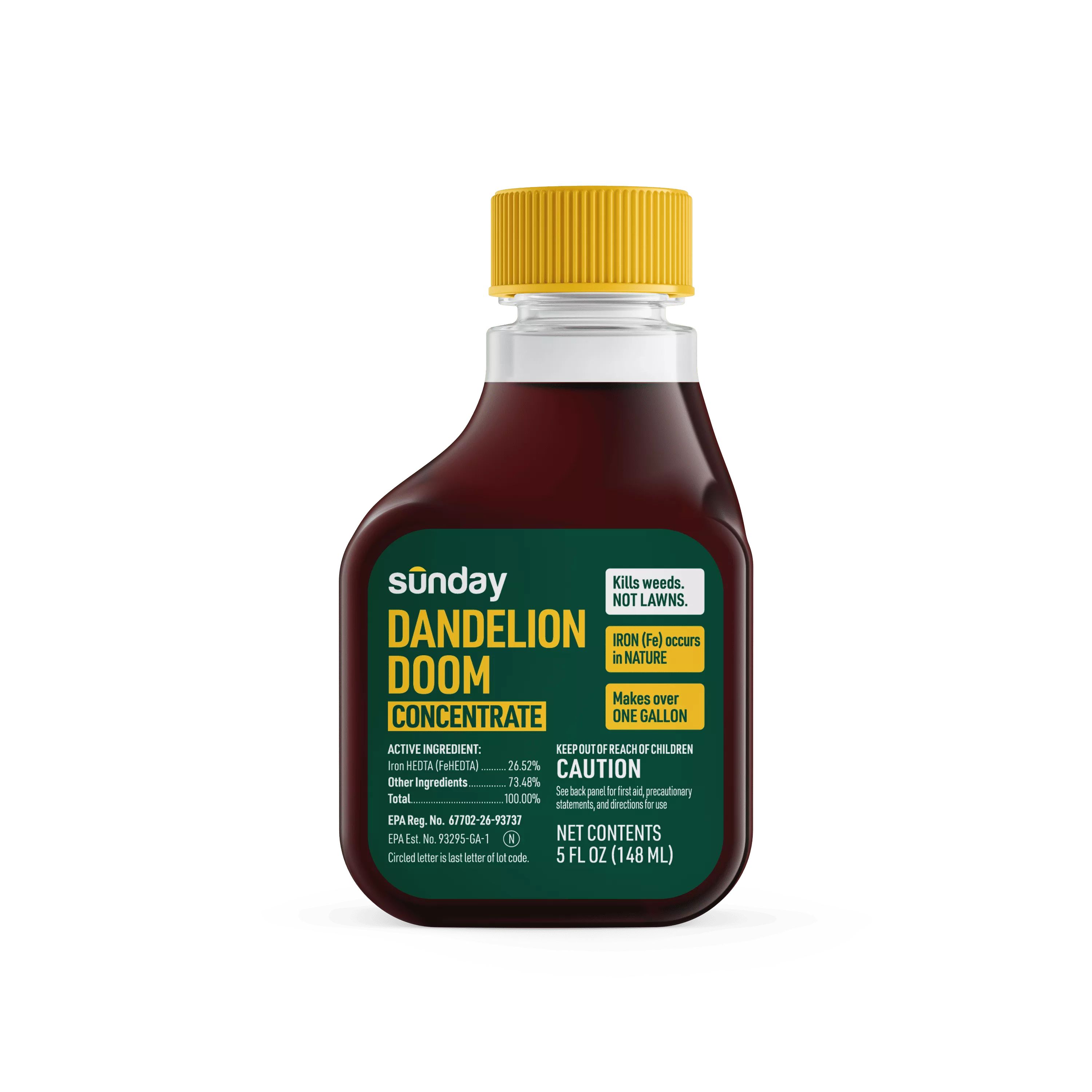 Dandelion Doom Weed Killer Concentrate Refill