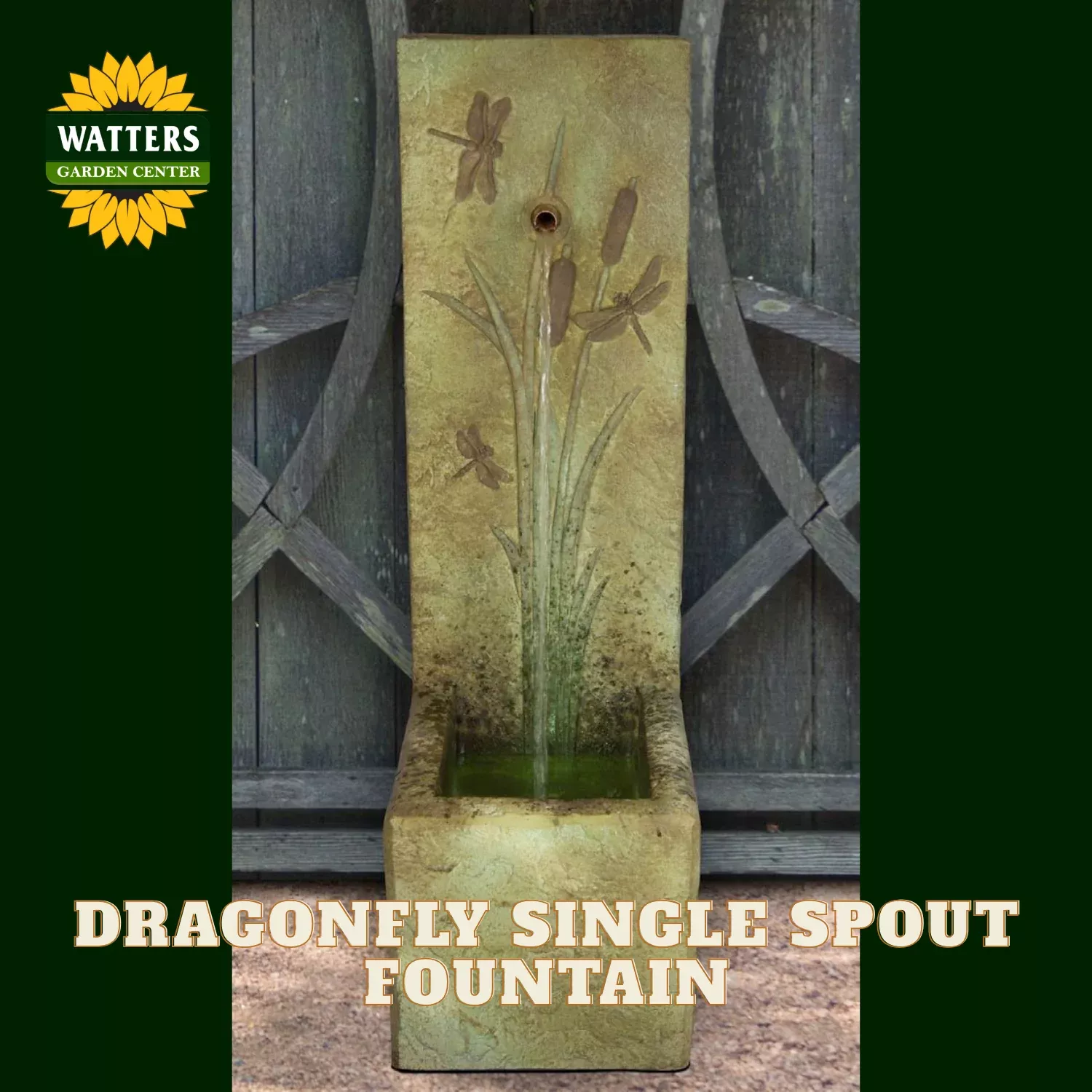 DRAGONFLY SINGLE SPOUT FOUNTAIN