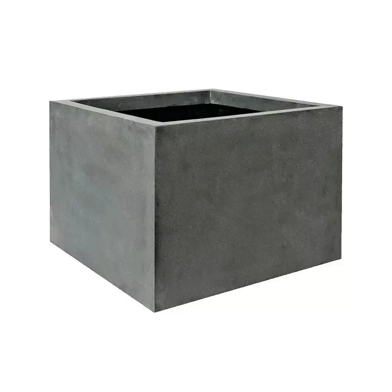 Fiberstone Plant Pot 90cm Height 130cm Dia Jumbo Middle High XXL Grey