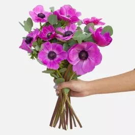 Fuchsia Anemone Bouquet