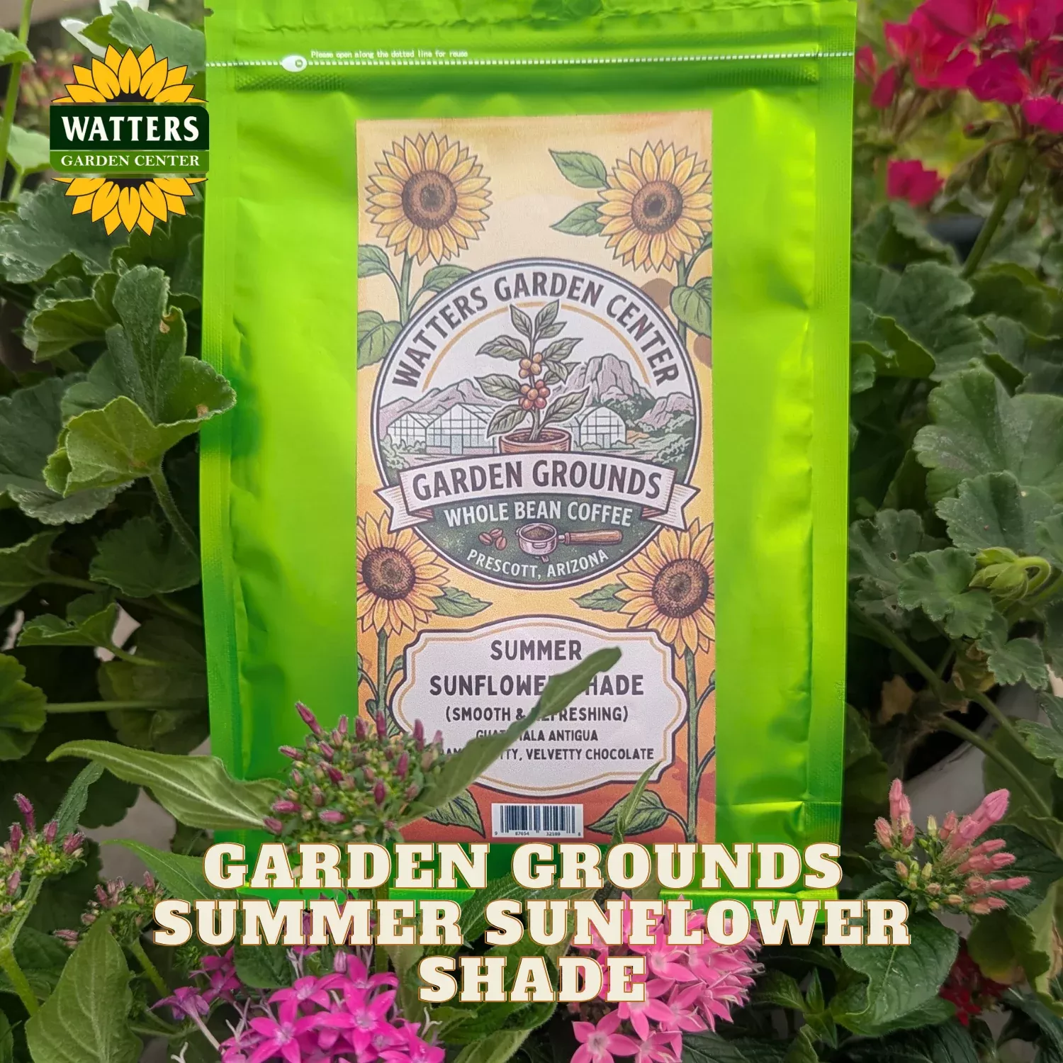 GARDEN GROUNDS SUMMER SUNFLOWER SHADE – GROUND