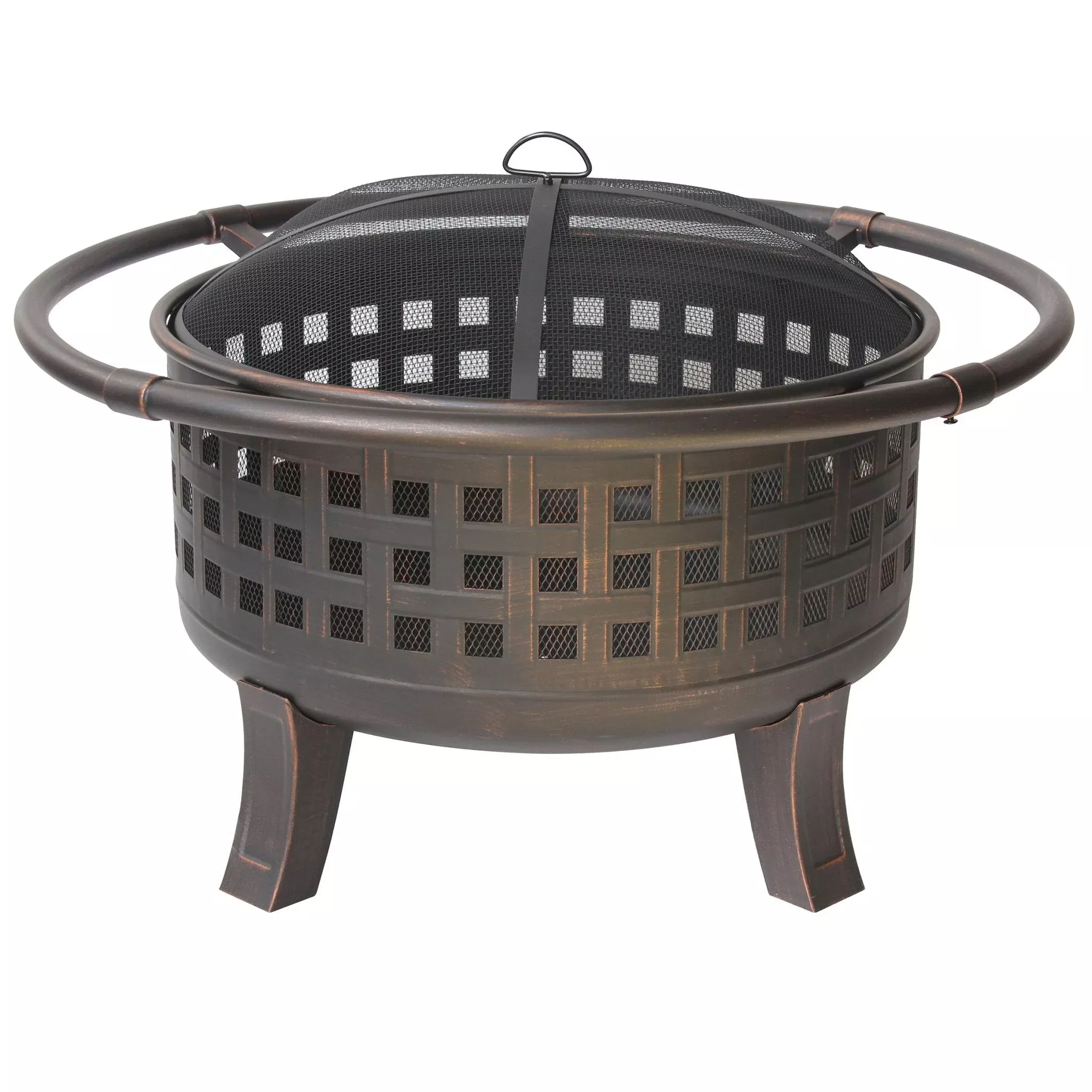 Gardener Select Open Basket Weave Deep Fire Pit