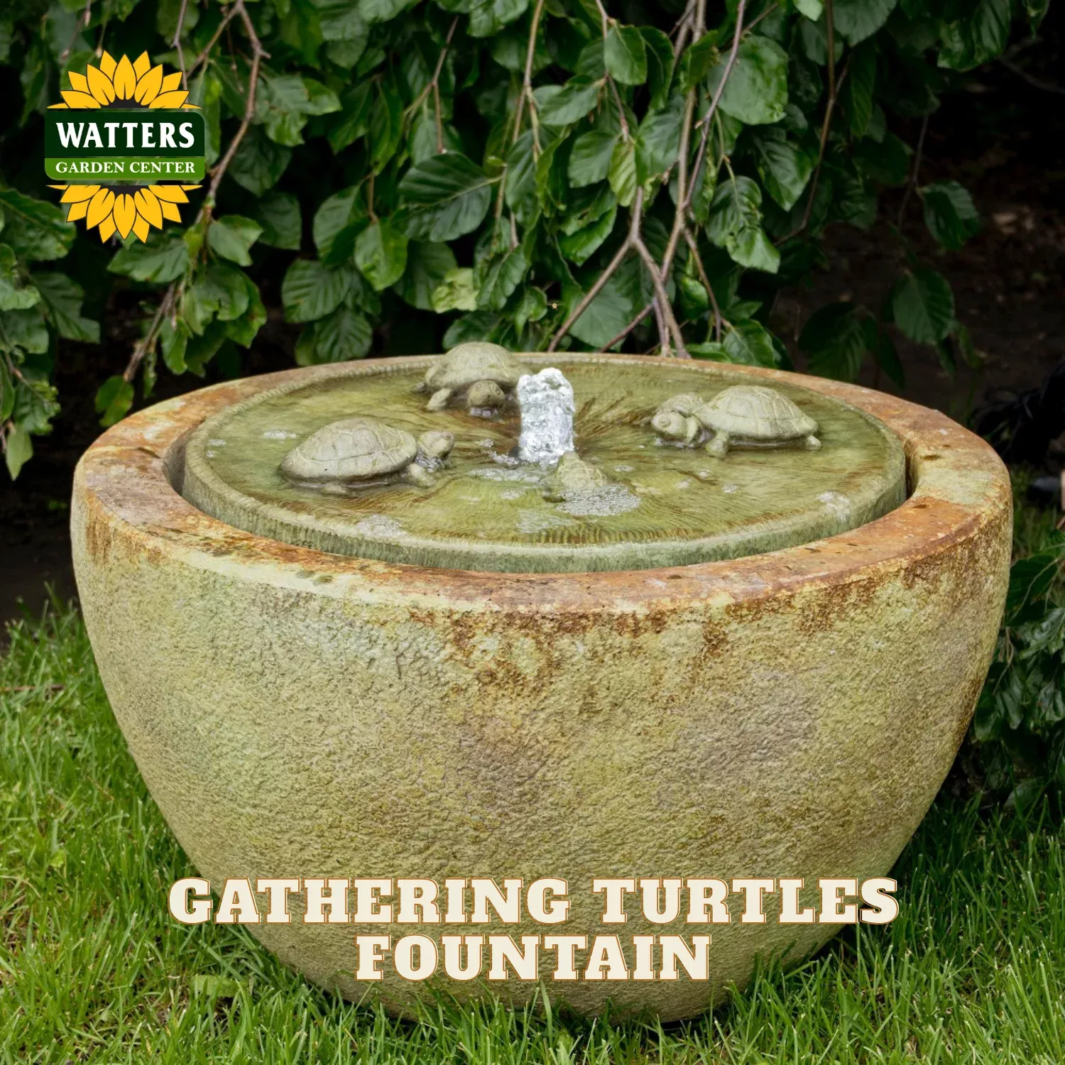 GATHERING TURTLES FOUNTAIN