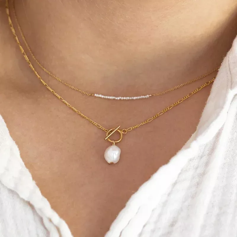 Goddess Necklace | Freshwater Pearls