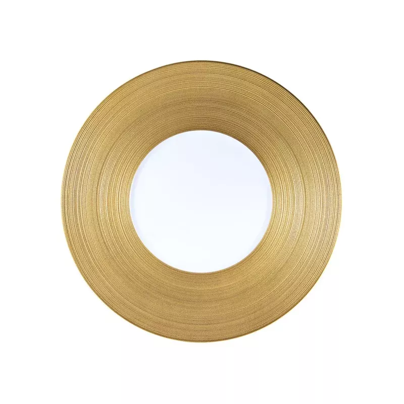 Hemisphere Gold Dinner Plate