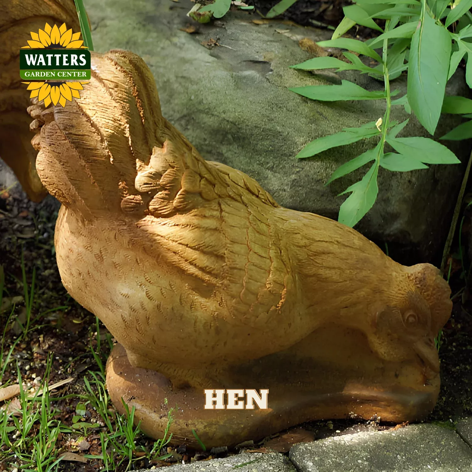 HEN STATUE