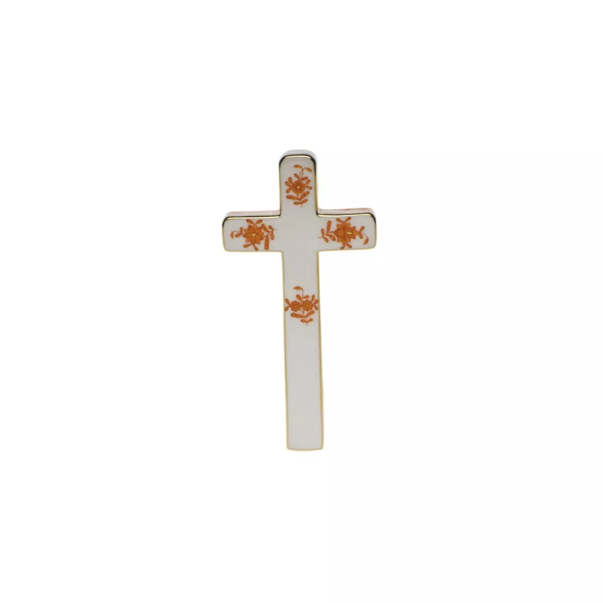 Herend Chinese Bouquet Rust Cross