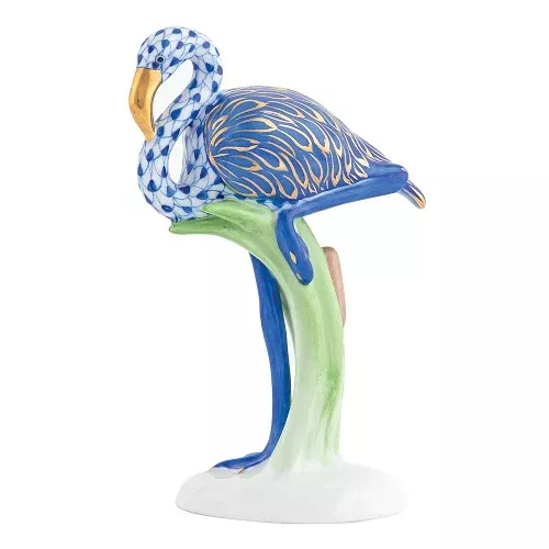 Herend Flamingo – Sapphire