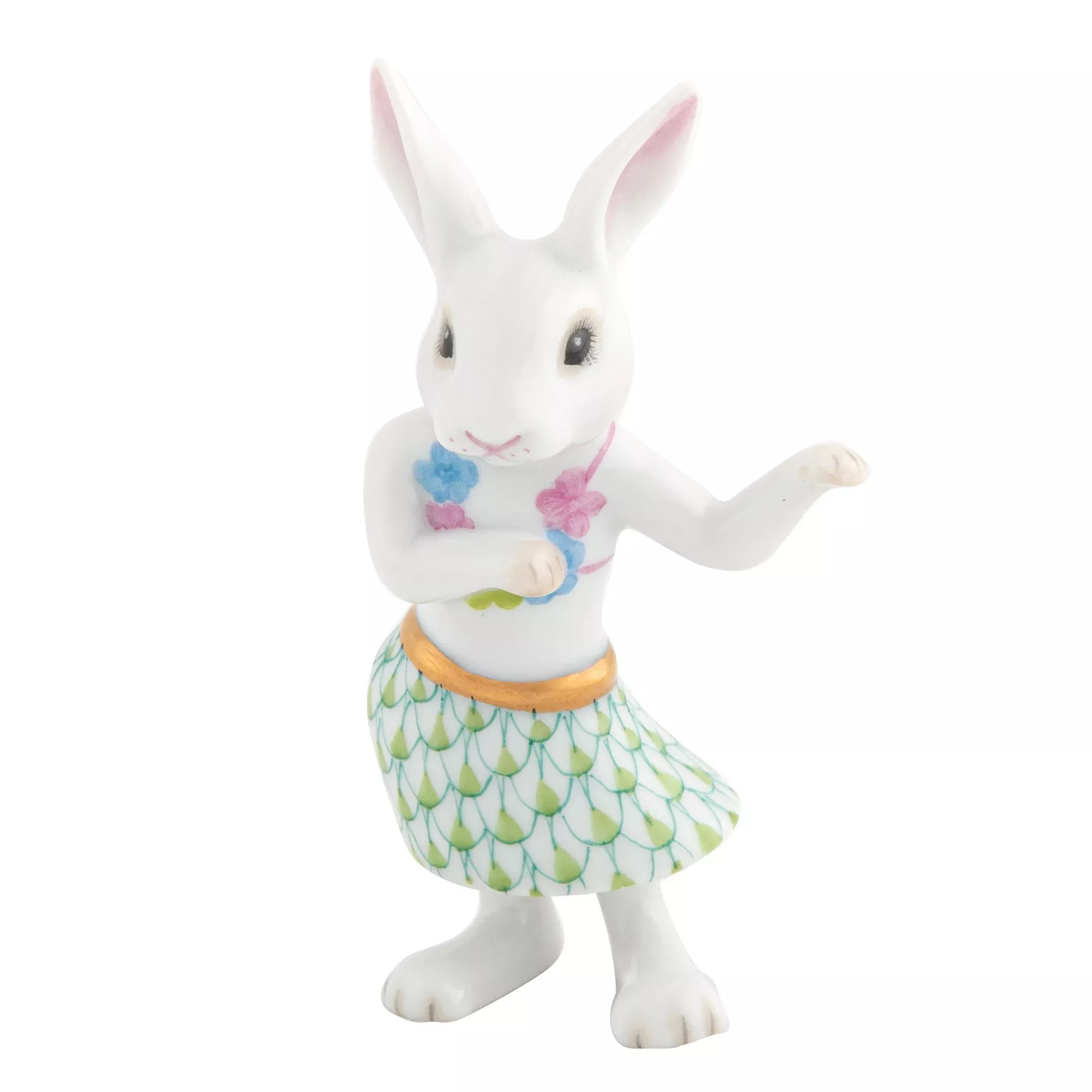 Herend Hula Bunny – Key Lime