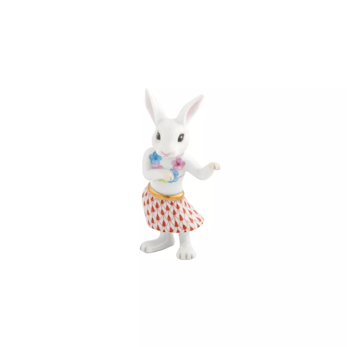 Herend Hula Bunny – Rust