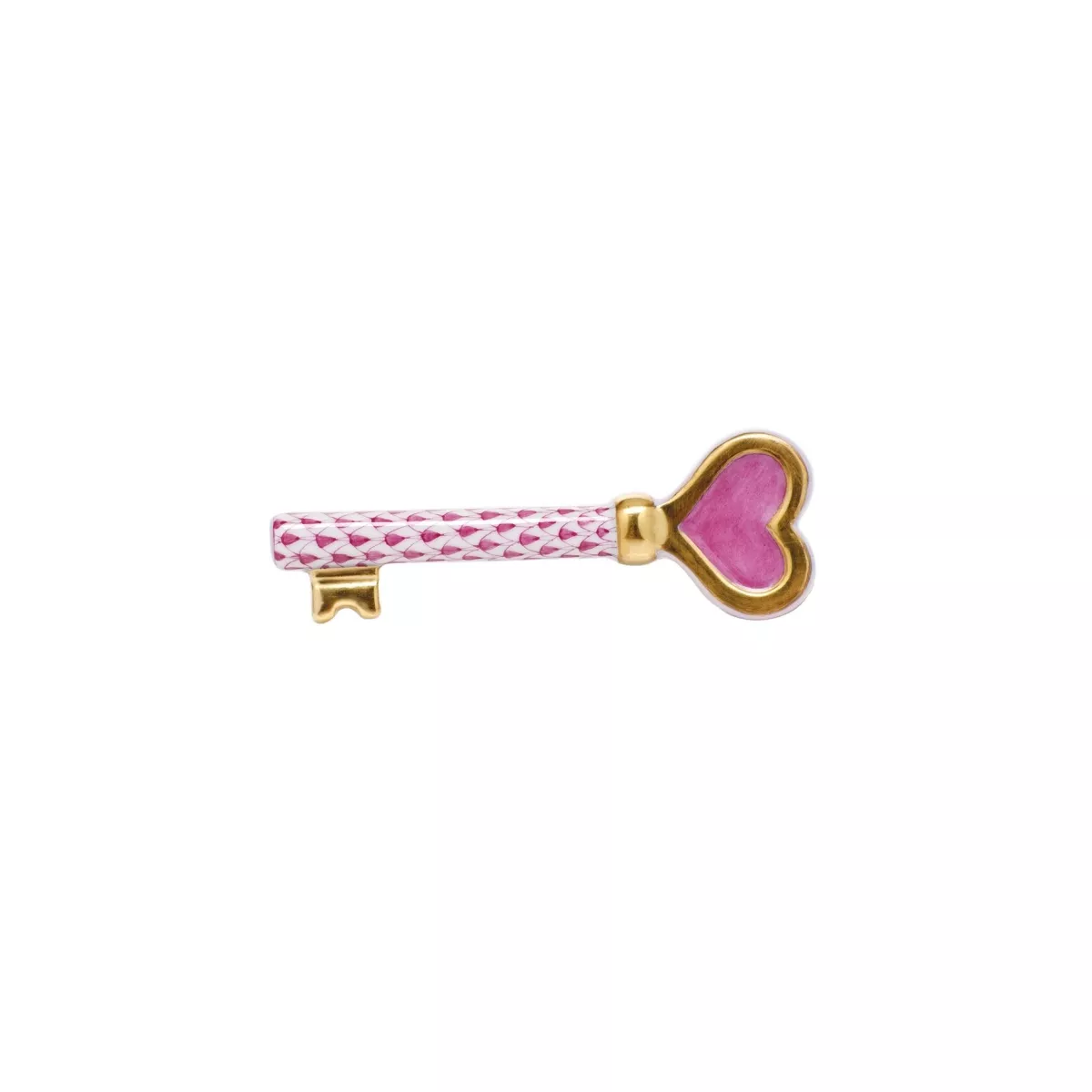 Herend Key to My Heart – Raspberry