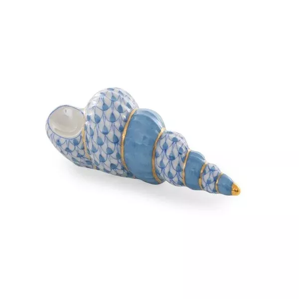 Herend Periwinkle Shell – Blue