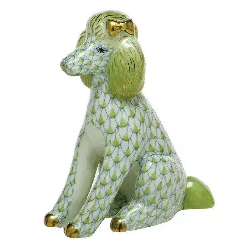 Herend Poodle – Key Lime