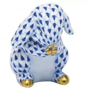 Herend Praying Bunny – Sapphire