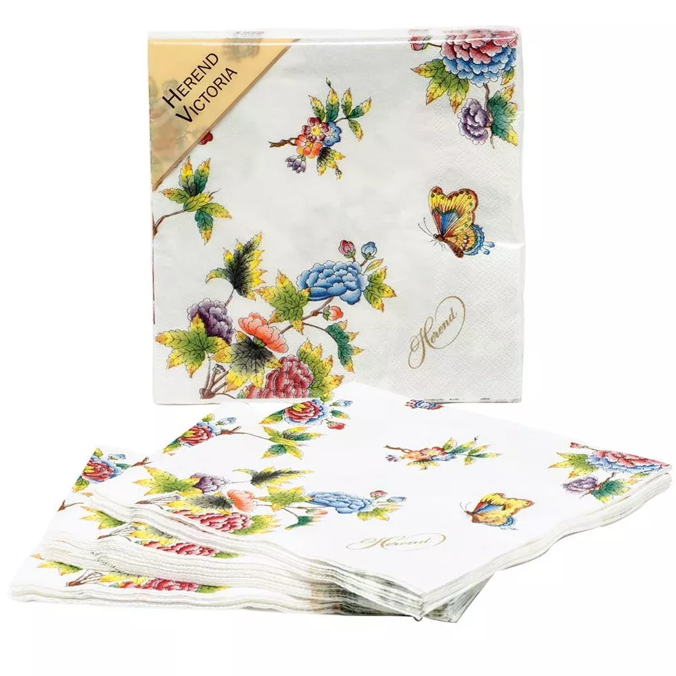 Herend Queen Victoria Paper Napkins – Pack of 20