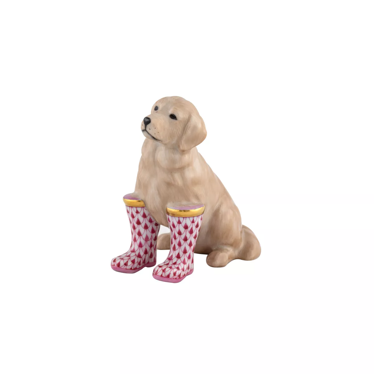 Herend Rainy Day Retriever – Raspberry