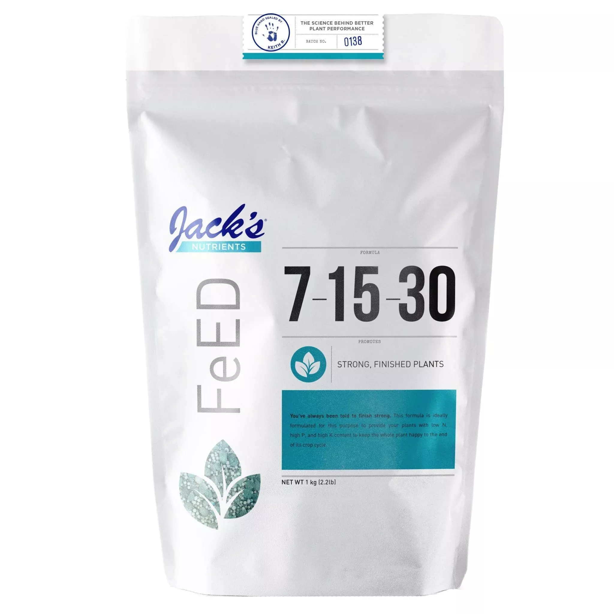 Jack’s Nutrients 7-15-30 Finish Fertilizer