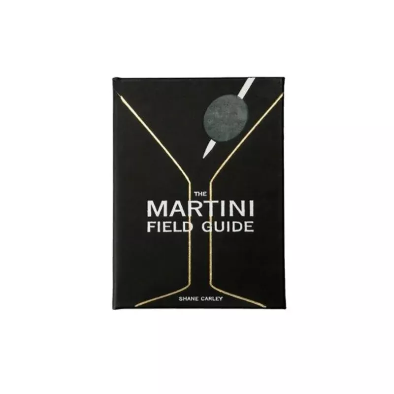 ‘Martini Field Guide’ Leather Bound Book