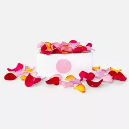 Multicolor Rose Petals Box