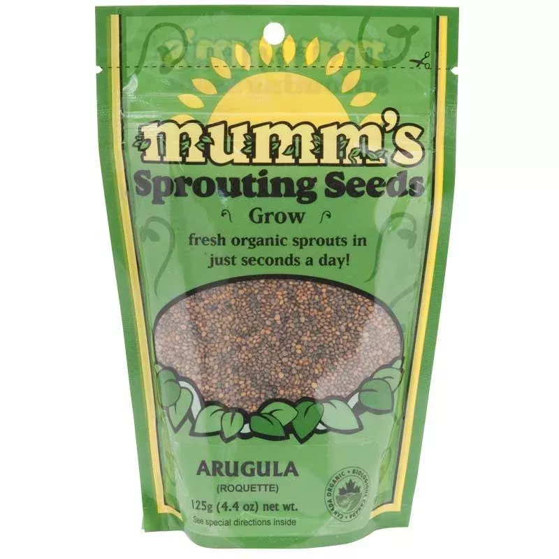 Organic Arugula Sprouting Seeds