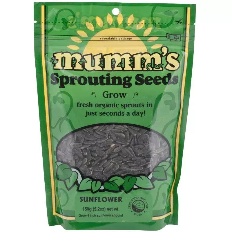 Organic Sunflower Sprouting Seeds